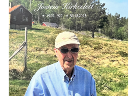 Jostein Kirkeslett 1927-2023