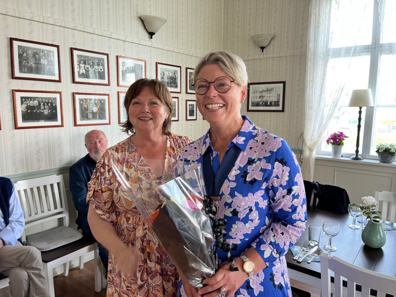 Presidentskifte og sommerfest