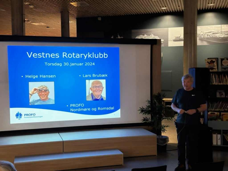 Åpent møte om prostatakreft