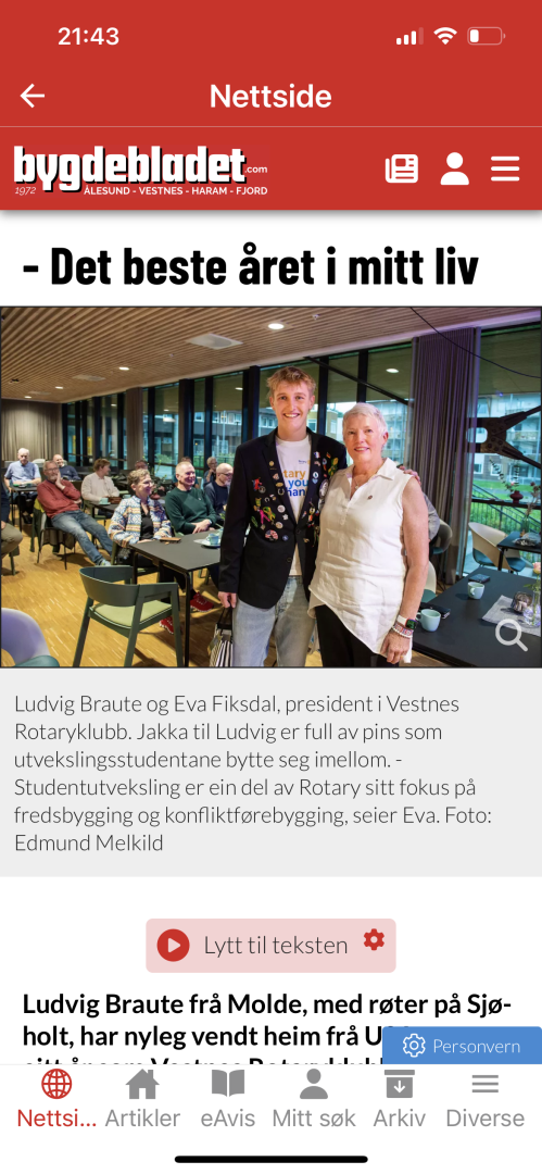 Ungdomsutveksling i fokus