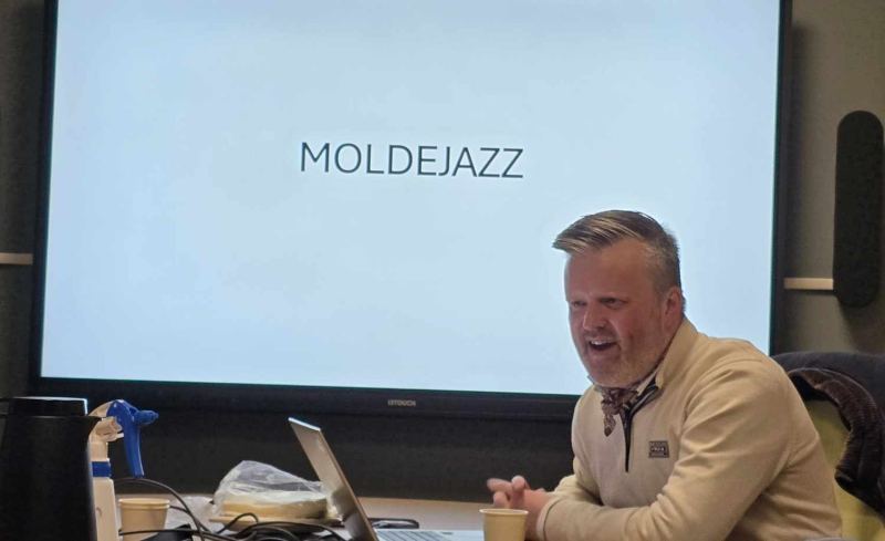 Besøk av Endre Volden